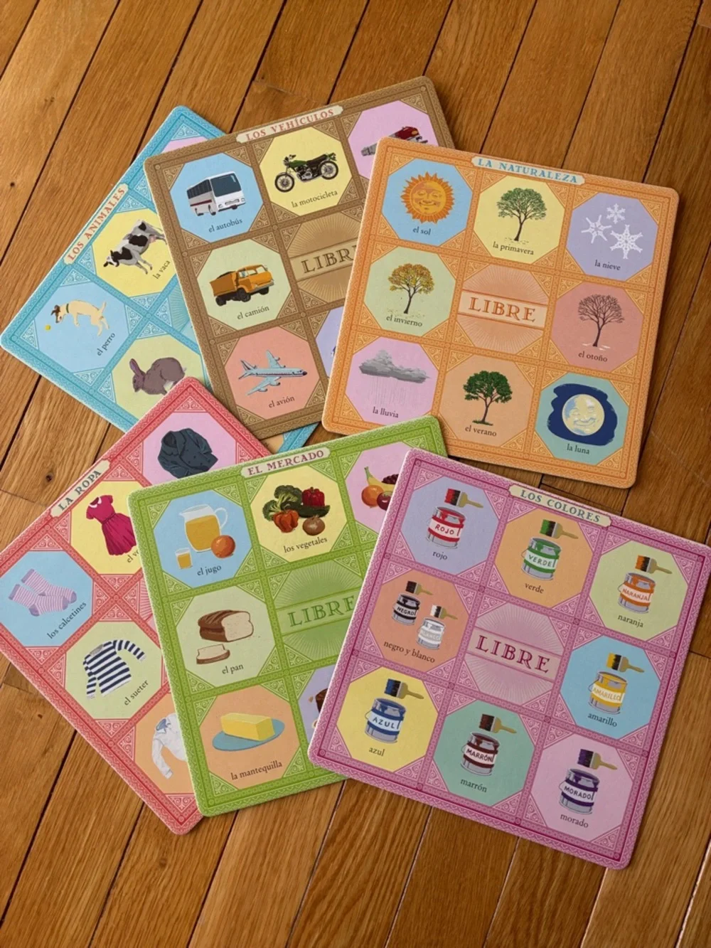 eeboo -  SPANISH BINGO - Picture 3 of 14